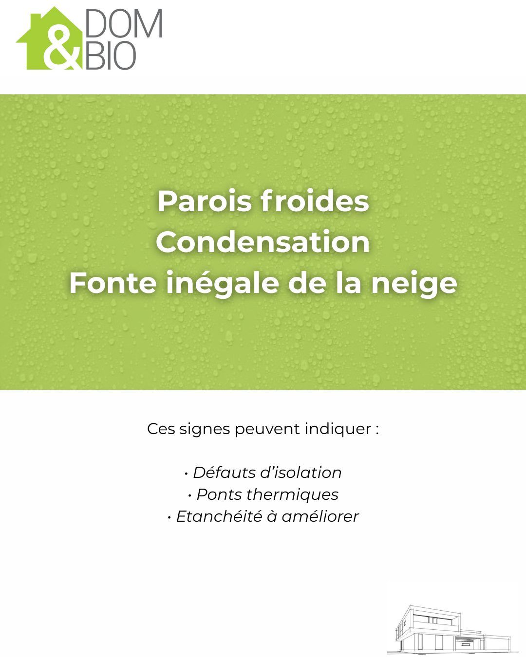 Ce que le froid et la neige nous apprennent sur un bâtiment — visuel 2/4