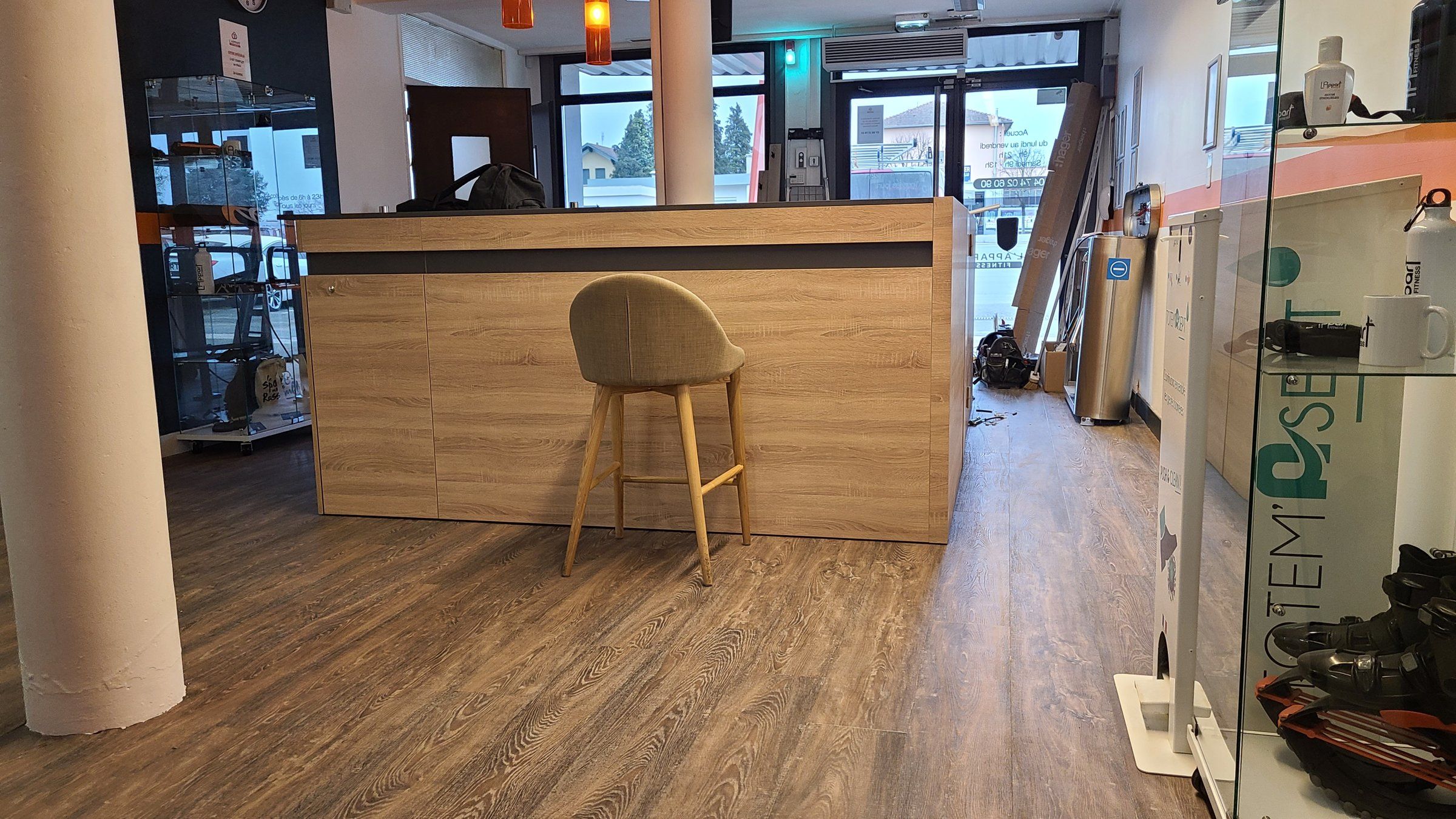 La nouvelle banque d'accueil
