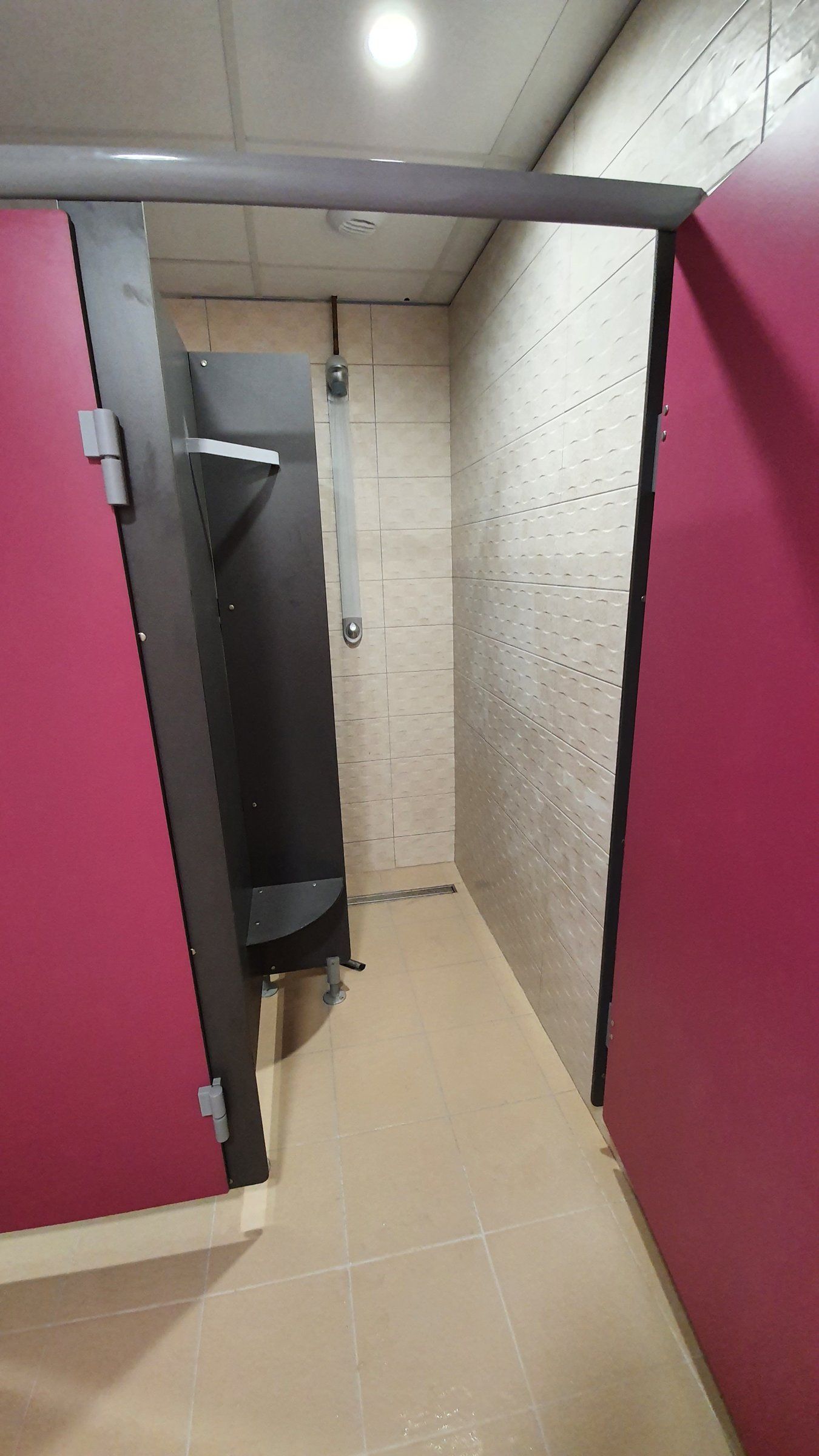 Une douche terminée