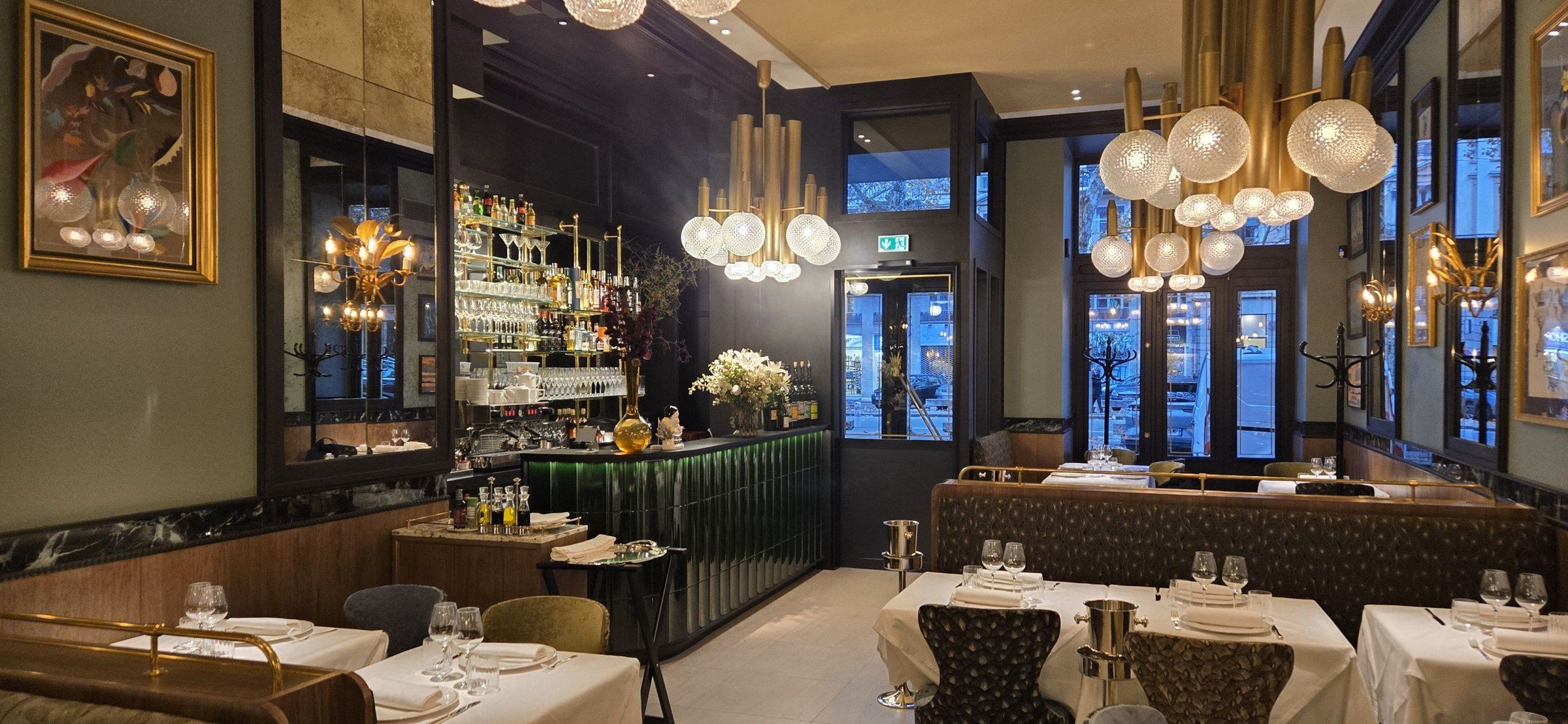 Le bar de la brasserie