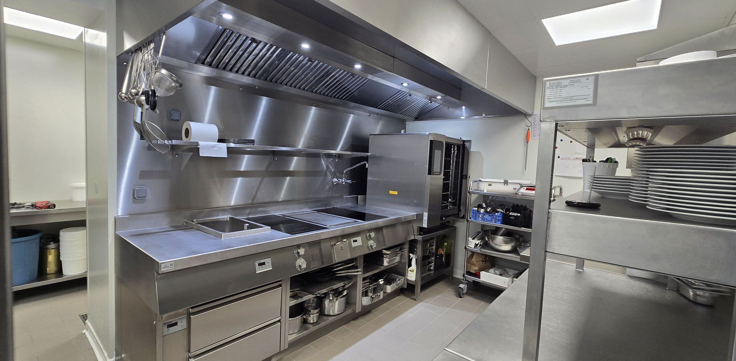 La cuisine en service