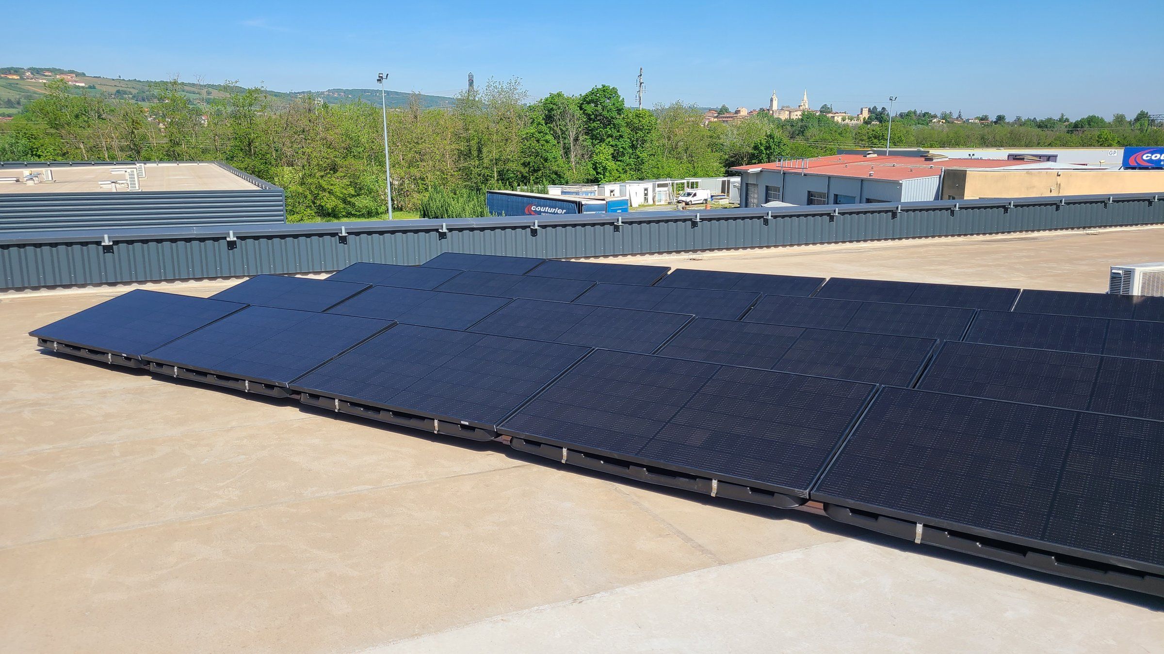 2023 — installation photovoltaïque, après diagnostic de la structure